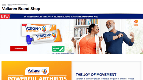 CVS Voltaren Brand Shop